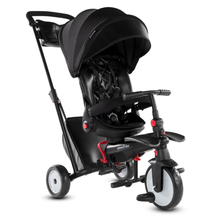 Детский трехколесный велосипед SmartTrike STR7 – трансформер с родительской ручкой