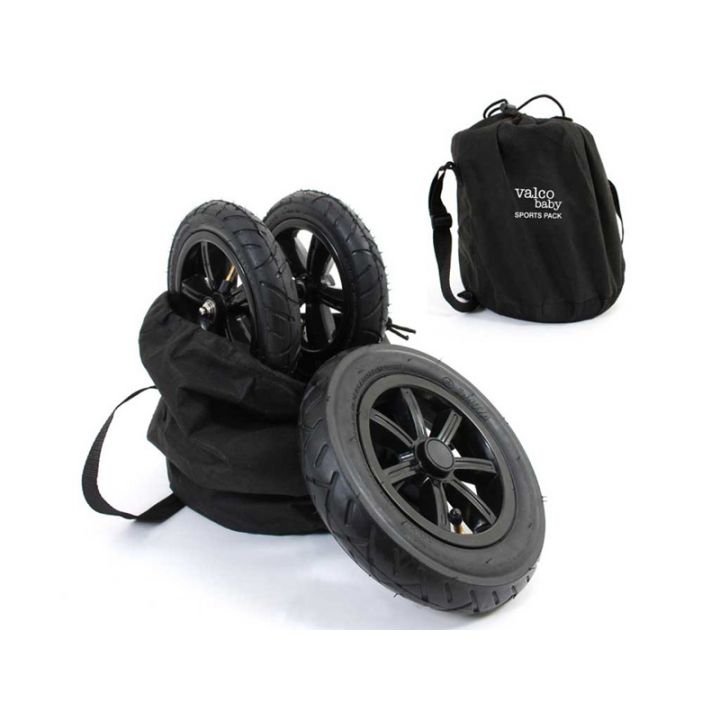 Комплект надувных колес Valco Baby Sport Pack для Snap 4 / Black